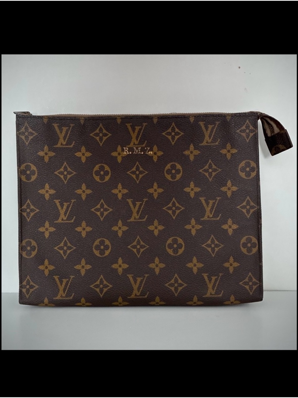 LOUIS VUITTON Vintage Rare Pochette Clutch Bag Monogram Print, Saks Fifth Ave